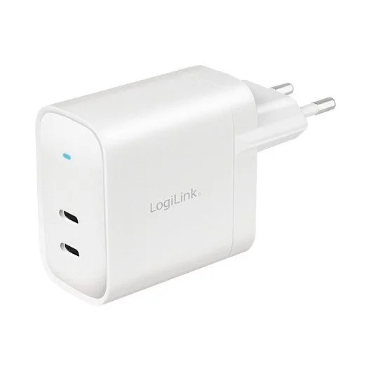 Charger LogiLink 2xUSB-C 40 W White — image 4