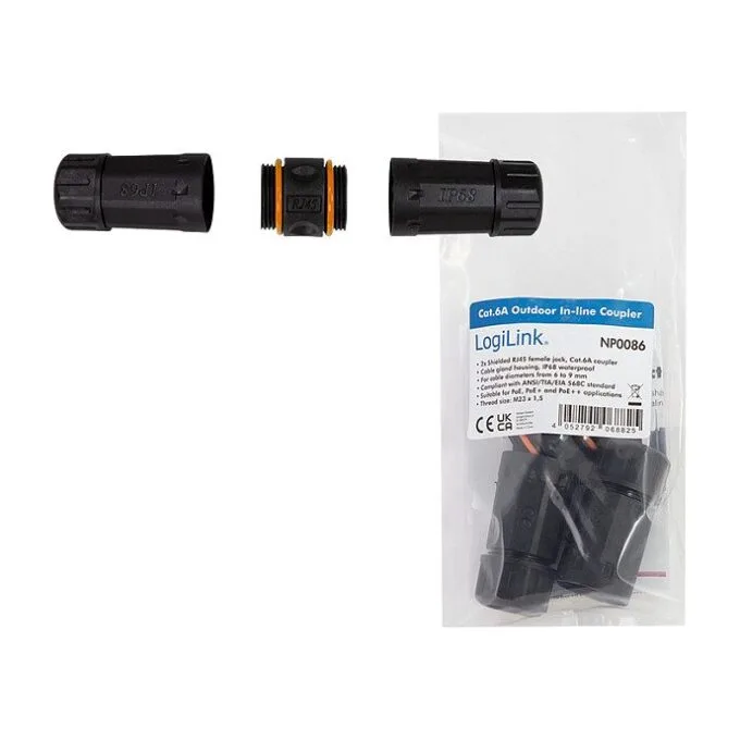 CAT6a Outdoor Verbinder IP68 LogiLink — image 10