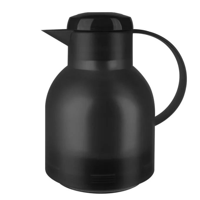 SAMBA Isolierkanne, 1 Liter (schwarz, QUICK PRESS Verschluss) — image 1