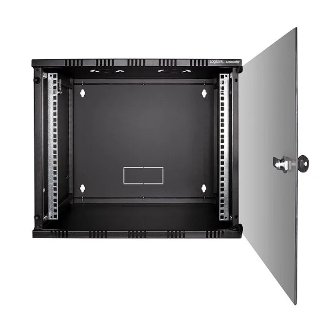 19" Wallmount SOHO Box 9U 540*550, flatpack, black — image 2