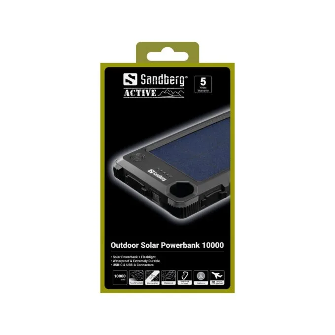 SANDBERG Outdoor Solar Powerbank 10000 — image 3