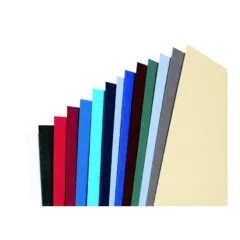GBC Rückwände für Bindemappen DIN A4 250 g/qm schwarz