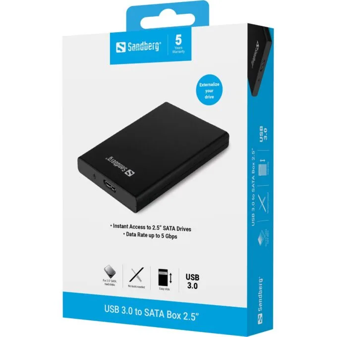 USB 3.0 to SATA Box 2.5 — image 3
