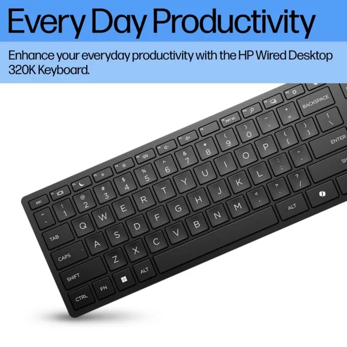 HP Wired 320K Keyboard Nordic (UK) — image 3