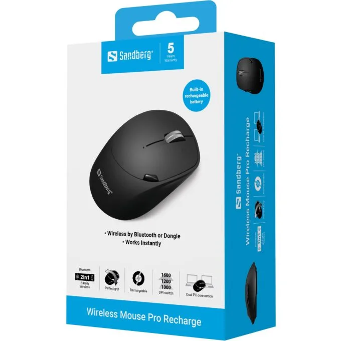 SANDBERG Wireless Mouse Pro Recharge — image 7