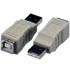 PU-202 USB ADAPTOR A-M TO B-F GR KABEL