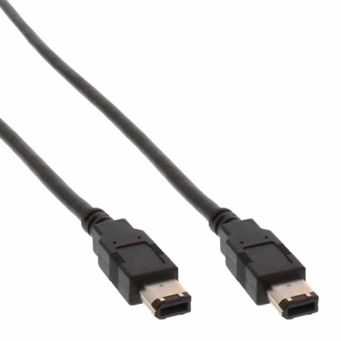 PU-356 FIREWIREcbl 6/6pin 1.8m GR KABEL — image 1
