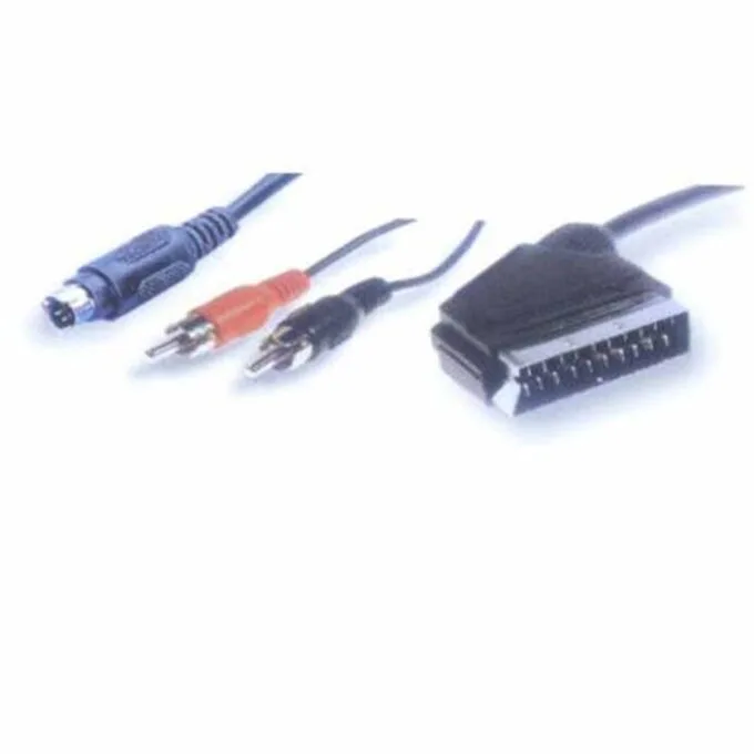 PC-341 S VHS TO SCART CABLE 2m GR KABEL — image 1