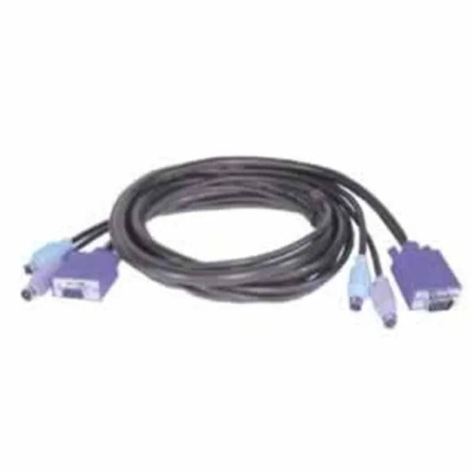 PC-382 KVM TRIPLE cbl PS/2-3m GR KABEL — image 1