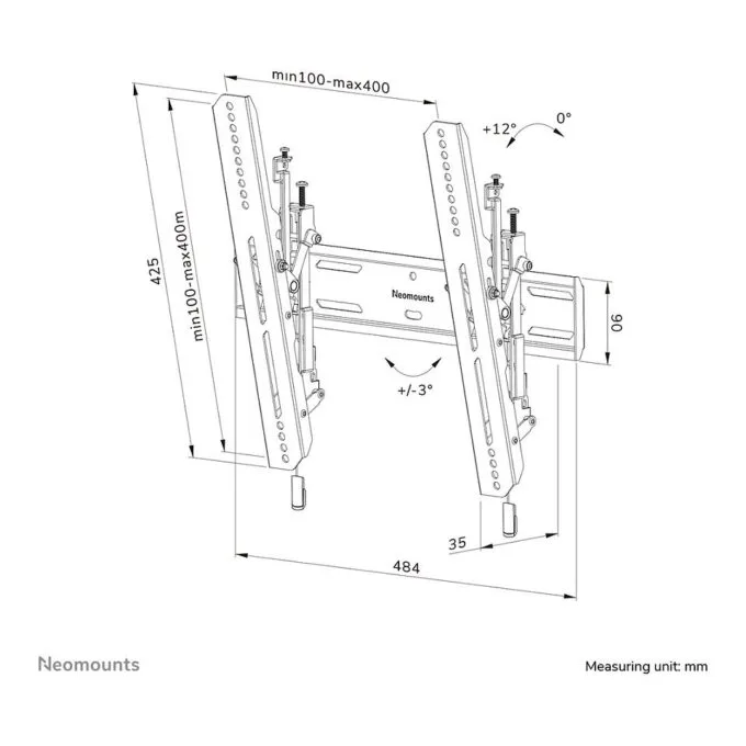 Neomounts WL35S-850BL14 TV mount/stand — image 20