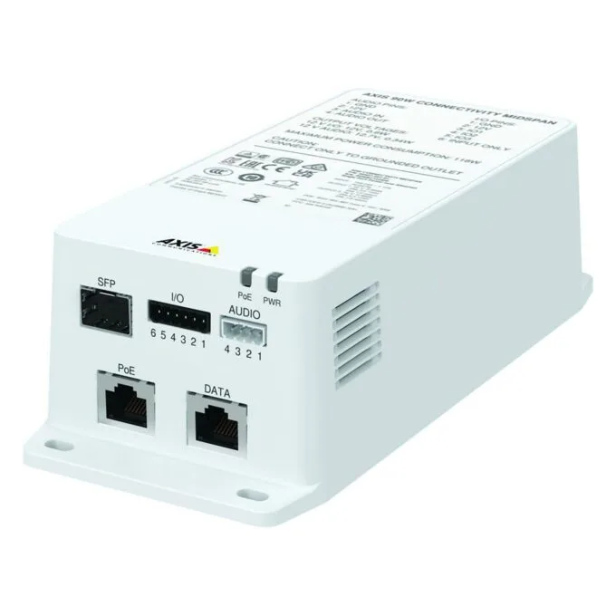 Axis Netzwerk PoE 90 W Connectivity Midspan TU8003 — image 1
