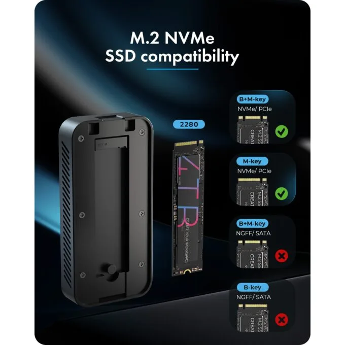 IcyBox NVMe M.2 SSD mit Thunderbolt 5 Technologie — image 5