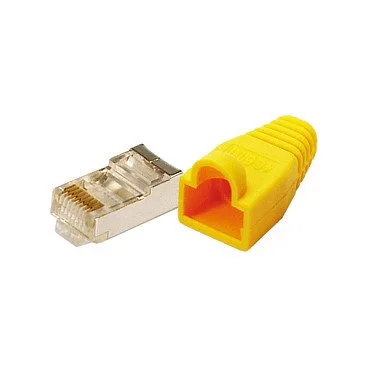 LogiLink Modularst.CAT5e gelb 100e — image 1