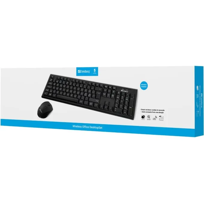 Wireless Office Desktop Set Nord schwarz — image 5