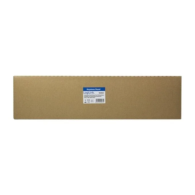 Patchpannel Keystone 1U. 48 Ports. unshielded. black LogiLink — image 2