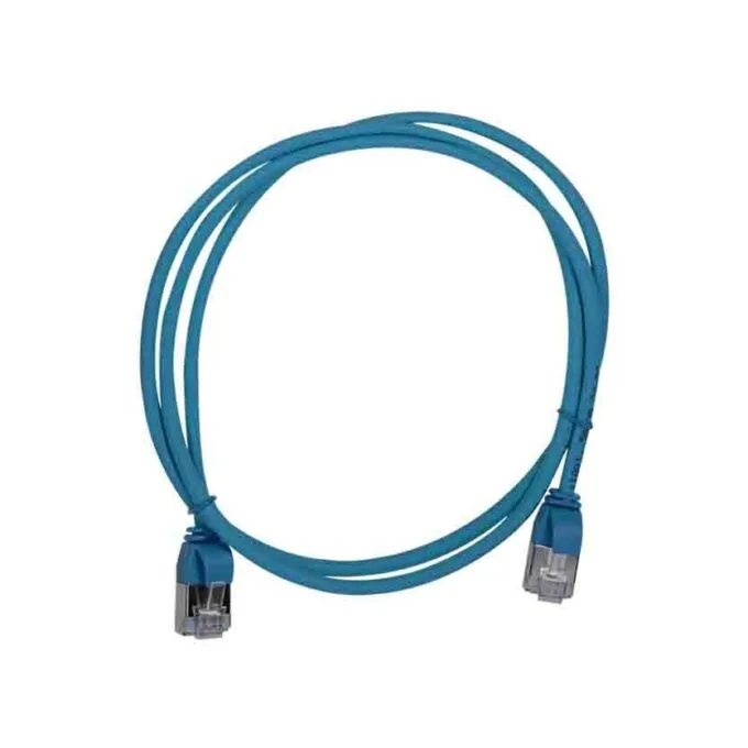 CQ9036S 1m CAT6A U/FTP SLIM ULTRA-FLEX PATCH CABLE BLUE, LOGILINK — image 2