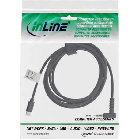 26674 2m USB-C CHARGING CABLE FOR HP NOTEBOOK (ROUND/SMALL) INLINE — image 2