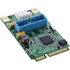 66900 MINI PCIE CARD 2x USB3.2 GEN.1 INLINE