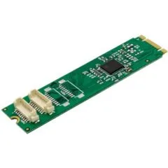 76660X PCIe INTERFACE CARD M.2 TO 2x SERIAL 9 PIN INLINE