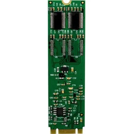 76660X PCIe INTERFACE CARD M.2 TO 2x SERIAL 9 PIN INLINE — image 2