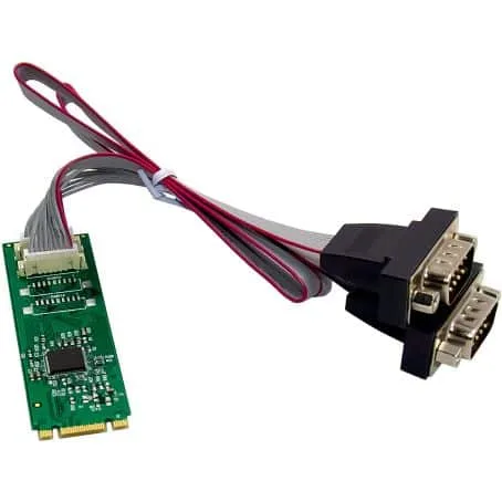 76660X PCIe INTERFACE CARD M.2 TO 2x SERIAL 9 PIN INLINE — image 3
