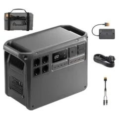DJI Power 2000 + panel solarny 100W + adapter MPPT + kabel MC4