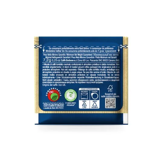 Caff Borbone Miscela Blu 44mm ESE System Kaffee Pads 100 Stck a 7,2 g — image 3