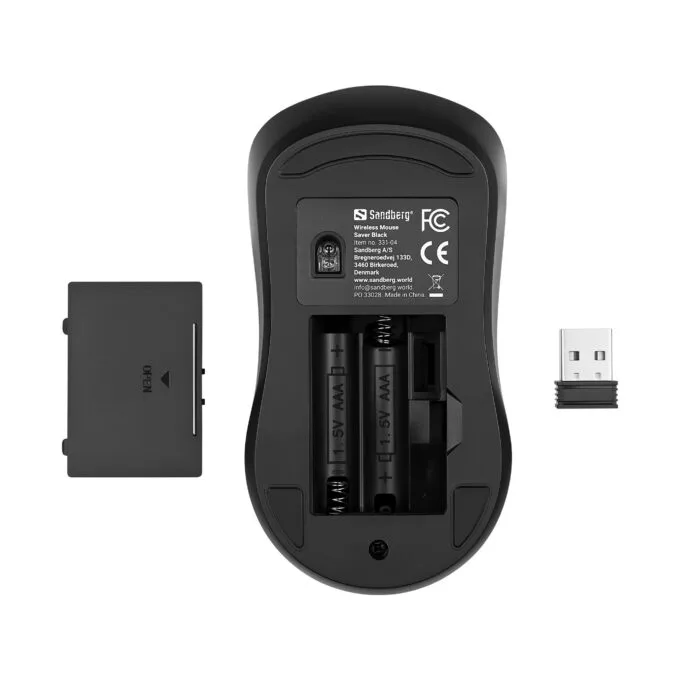 SANDBERG Wireless Mouse Saver Black — image 5