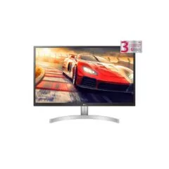 27UL500P-W 27" 4K UHD MONITOR HDMIx2, DP 5ms SILVER LG