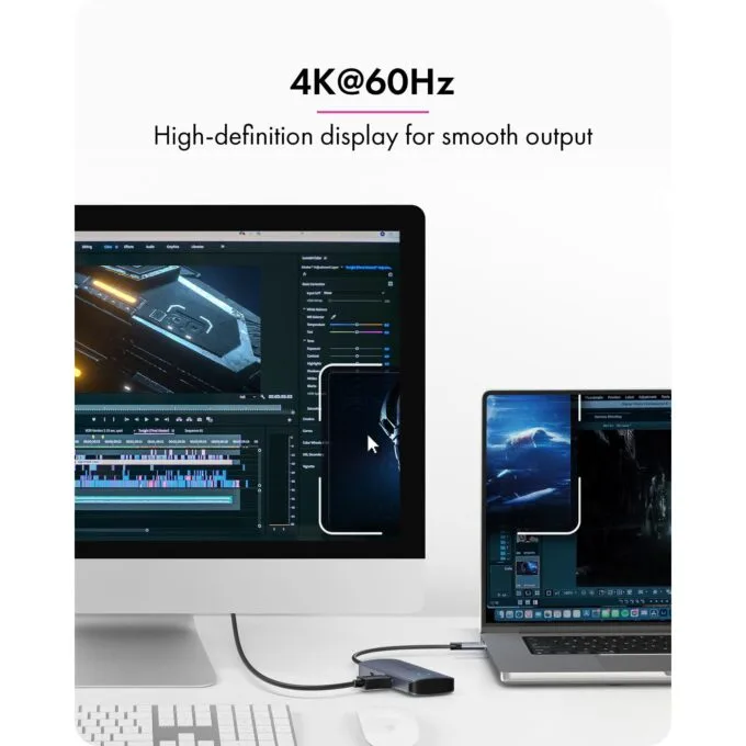 5-in-1 Reise-DockingStation mit Off-Screen Funktion — image 4