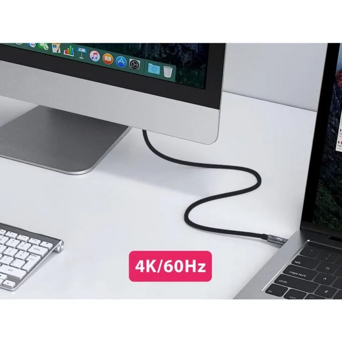 Equip Kabel USB-C3.2->C AOC 4K PD60W St/St 7.50m schwarz — image 5