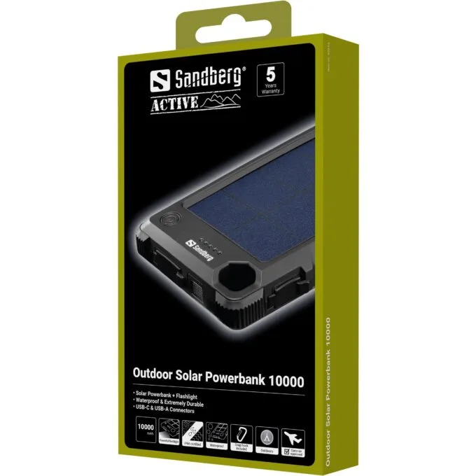 SANDBERG Outdoor Solar Powerbank 10000 — image 4
