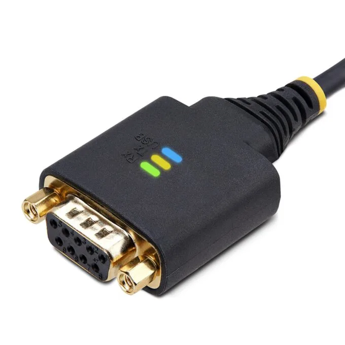 STARTECH.COM 2m USB Null Modem Kabel USB Seriell Adapter COM Retention FTDI USB RS232 Wechselbare DB9 Schrauben/Muttern — image 8