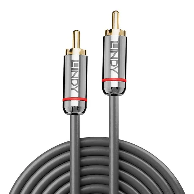 LINDY Audiokabel Digital Koaxial 3.5mm Cromo line 2m — image 2