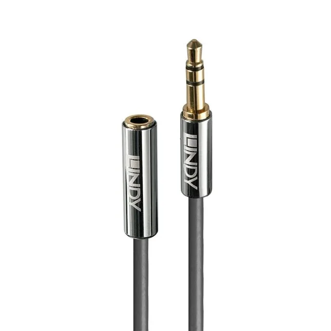 LINDY Verlängerungskabel 3.5mm Cromo line 1m — image 1