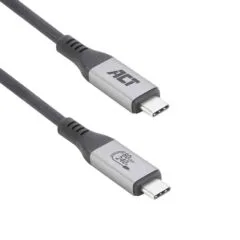 AC7452 1.5m USB4 80GBPS CONNECTION CABLE USB-C M/M USB-IF CERTIFIED ACT