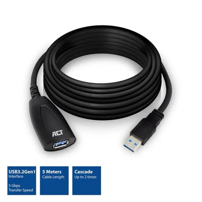 AC6105 5m USB EXTENDER BOOSTER USB3.2 GEN1 ACT — image 2