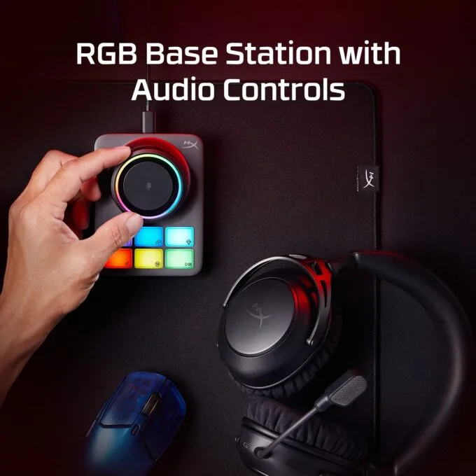 HyperX Cloud Alpha 2 Wireless Gaming-Headset mit RGB-Basisstation — image 8