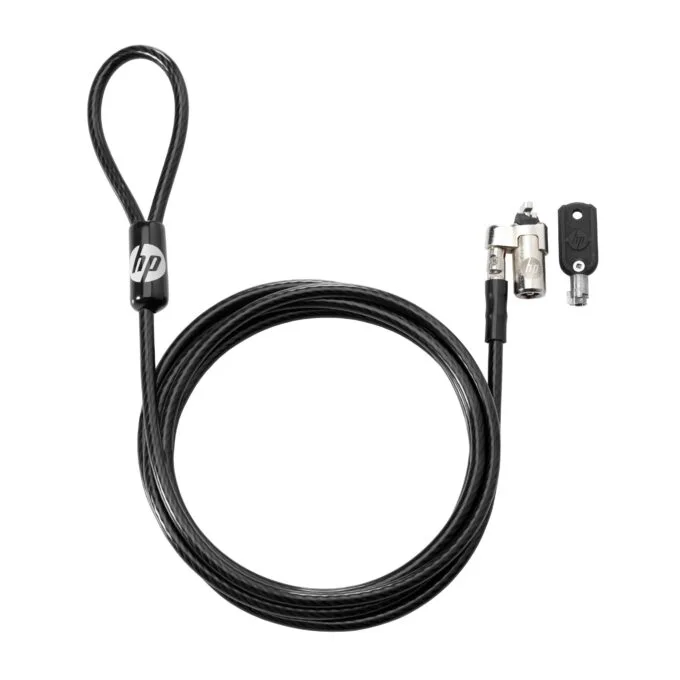 HP Keyed Cable Lock 10mm — image 1
