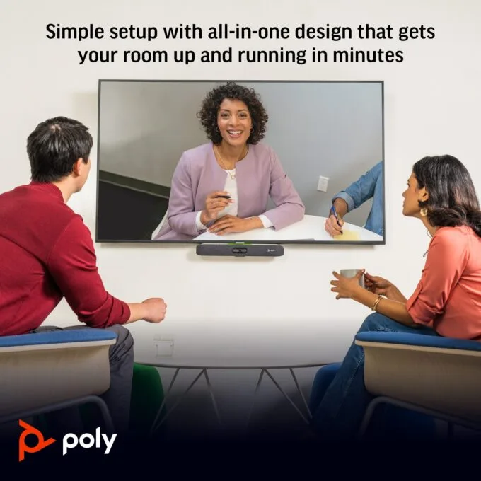 HP Poly Studio X30 - All-in-One Video Bar - Zoom Certified (83Z45AAABU) — image 6