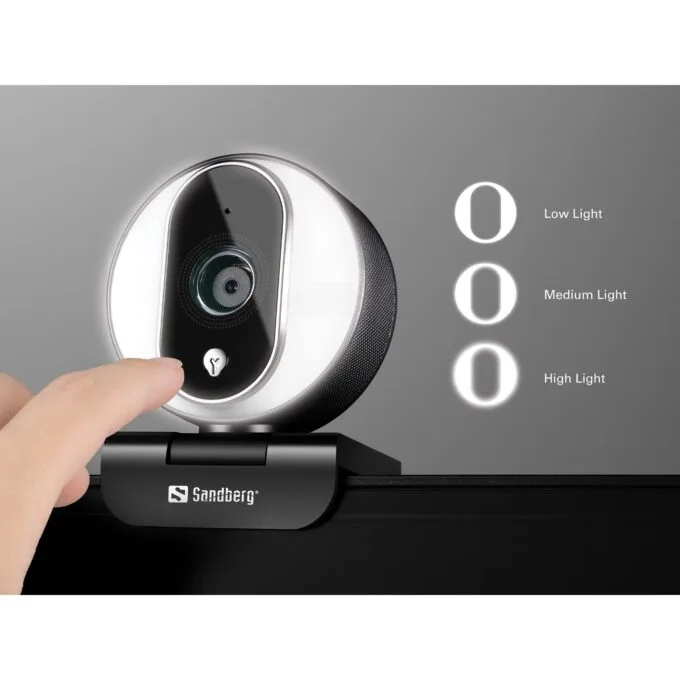 SANDBERG STREAMER USB WEBCAM 1080P PRO — image 4