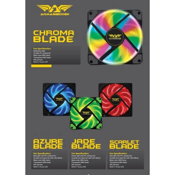 Armaggeddon Blade Jade Gaming PC Fan — image 2