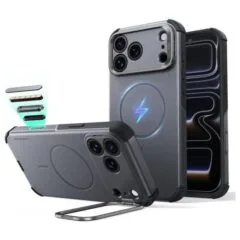 Esr Cyber Tough Kickstand Magsafe iPhone 17 Pro / 18 Pro szary