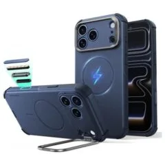 Esr Cyber Tough Kickstand Magsafe iPhone 17 Pro / 18 Pro niebieski