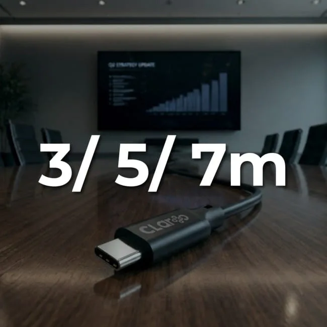 Claroc Kabel USB-C 4K@60Hz, 100W, 20 Gbps, 3 m — image 10