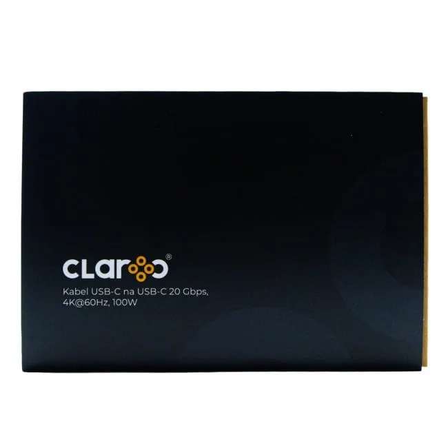 Claroc Kabel USB-C 4K@60Hz, 100W, 20 Gbps, 3 m — image 6