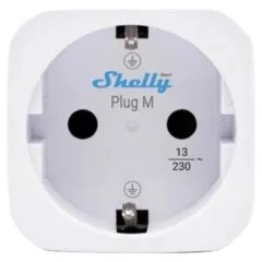 Inteligentne gniazdko Shelly Plug M Gen3 Wi-Fi (białe)