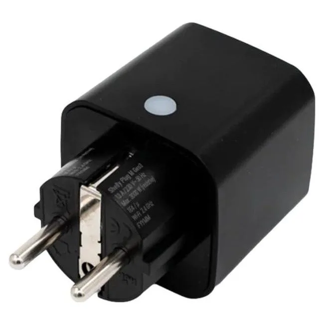 Inteligentne gniazdko Shelly Plug M Gen3 (czarne) — image 3