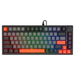 Klawiatura magnetyczna Savio ASTRAL Black Outemu White Jade RGB 3 kolory keycapów
