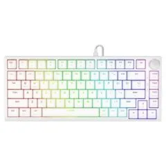 Klawiatura magnetyczna Savio ASTRAL White Outemu White Jade RGB